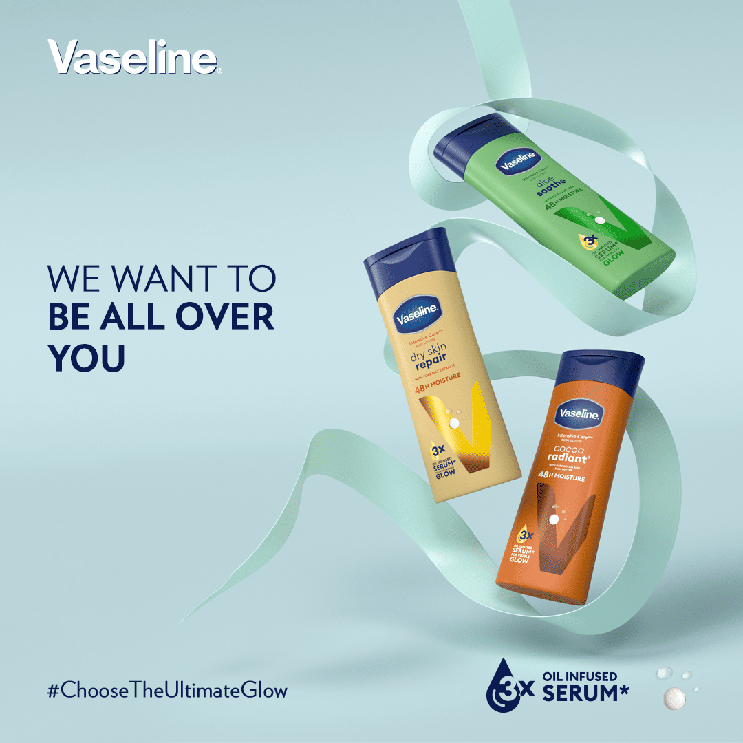 Vaseline Product Print Showcase