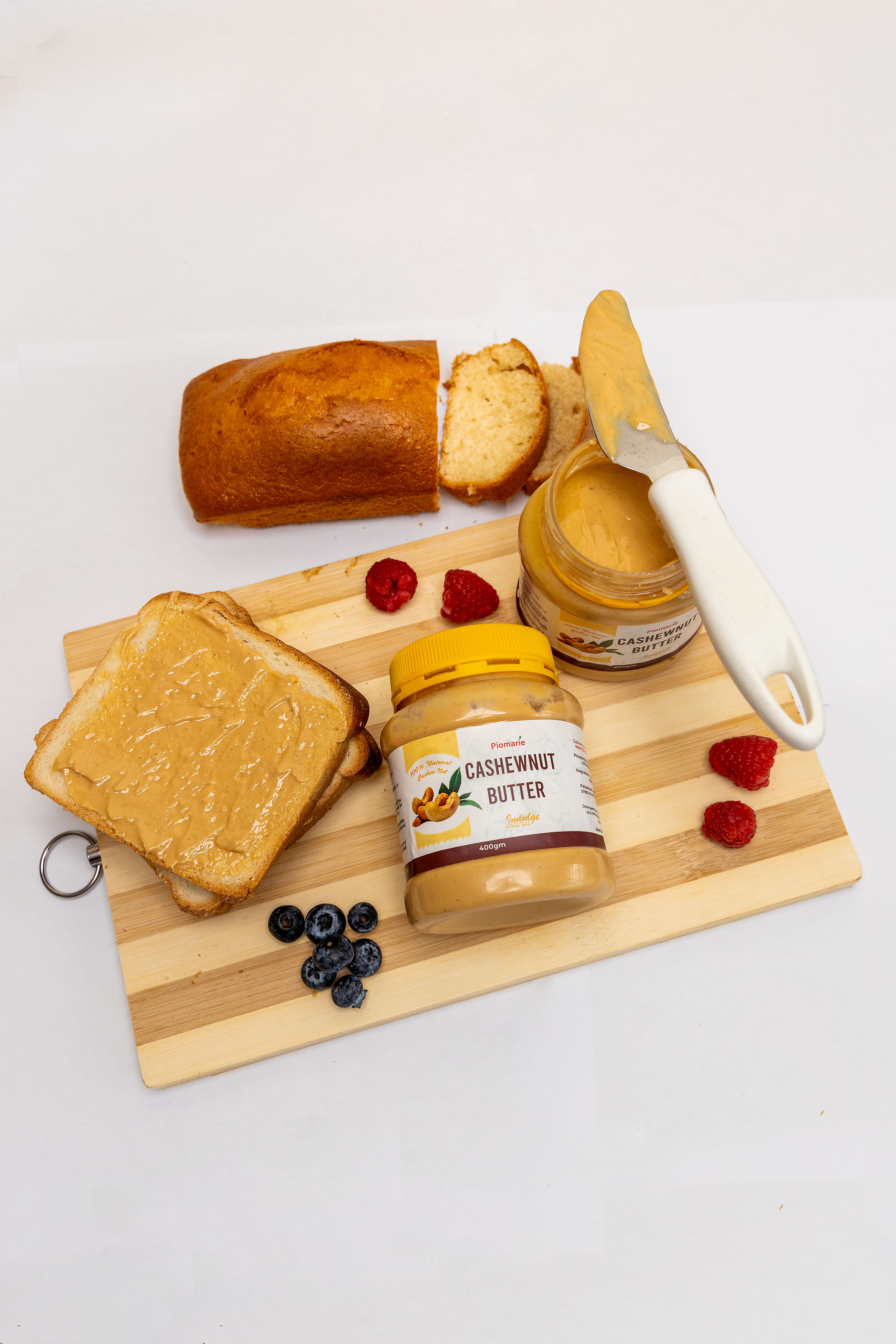 Piomarie Cashew Nut butter - Product Shoot